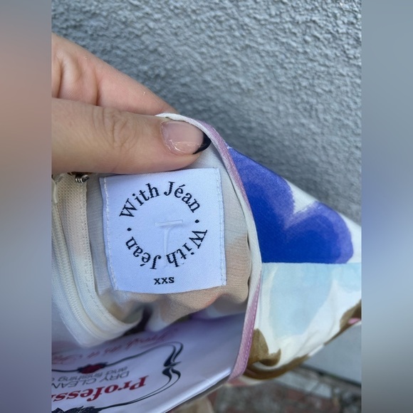 With Jean Hermana Dress Viola Tricolor - Picture 11 of 15